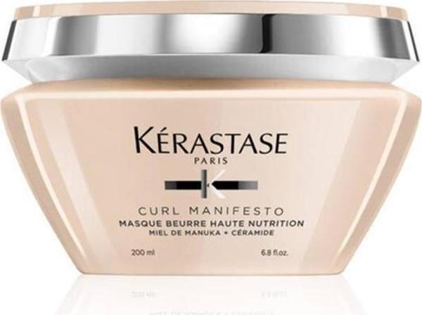 Kerastase Curl Manifesto Masque Beurre Haute Nutrition Kıvırcık Saçlar için Besleyici Saç Maskesi 200ml - Image 1