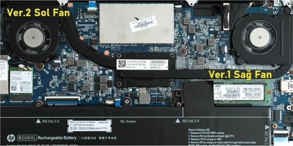 Hp EliteBook Folio 1040 G3 Notebook Fan / Ver.1 (Sağ Fan) - Image 1