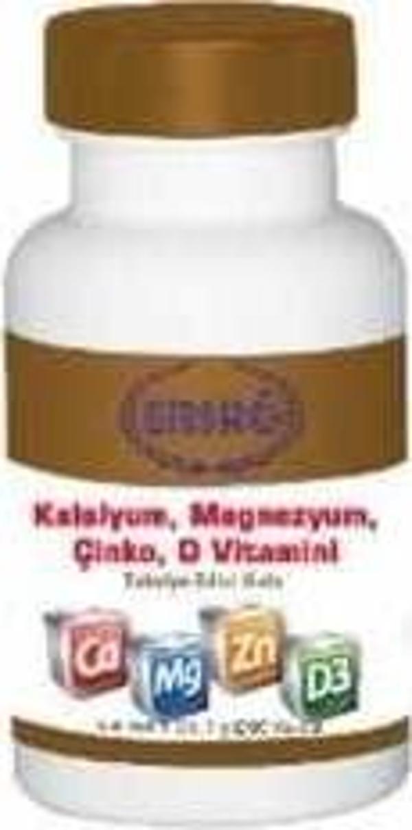 Ersağ Kalsiyum, Magnezyum, Çinko, D Vitamini Gıda Takviyesi - Image 1
