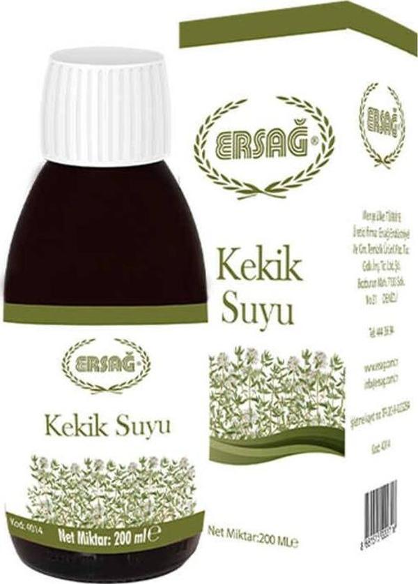 Ersağ Kekik Suyu Gıda Takviyesi 200 Ml. - Image 1