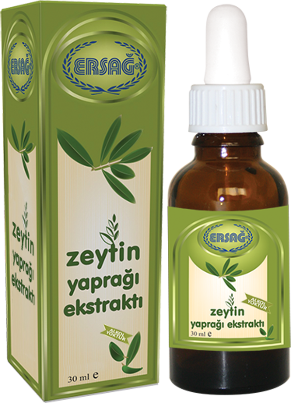 Ersağ Zeytin Yaprağı Ekstraktı Gıda Takviyesi 30 Ml. - Image 1