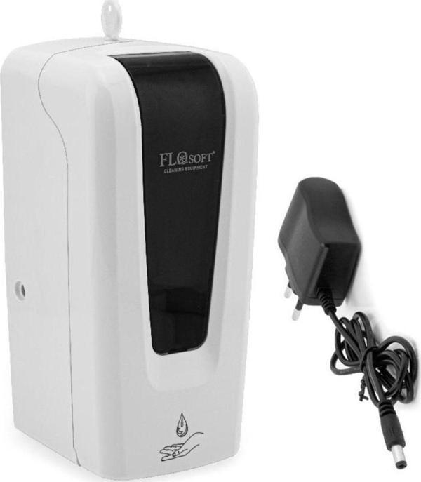 F-052 Beyaz Fotoselli Sıvı Sabun ve Dezenfektan Verici 1000Ml Adaptörsüz Kızıl Ötesi Sensör - Image 1