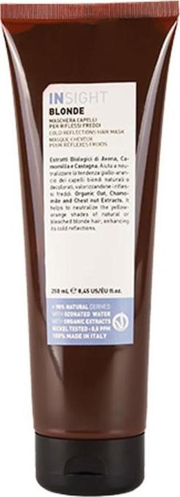 Insight Blonde Soğuk Yansıma Veren Saç Maskesi 250ml - Image 1