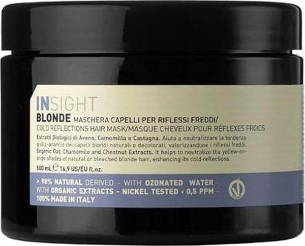 Insight Blonde Soğuk Yansıma Veren Saç Maskesi 500ml - Image 1
