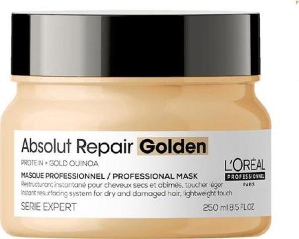 L'Oreal Professionnel Serie Expert Absolut Repair Yıpranmış Saçlar için Onarıcı Altın Maske 250ml - Image 1
