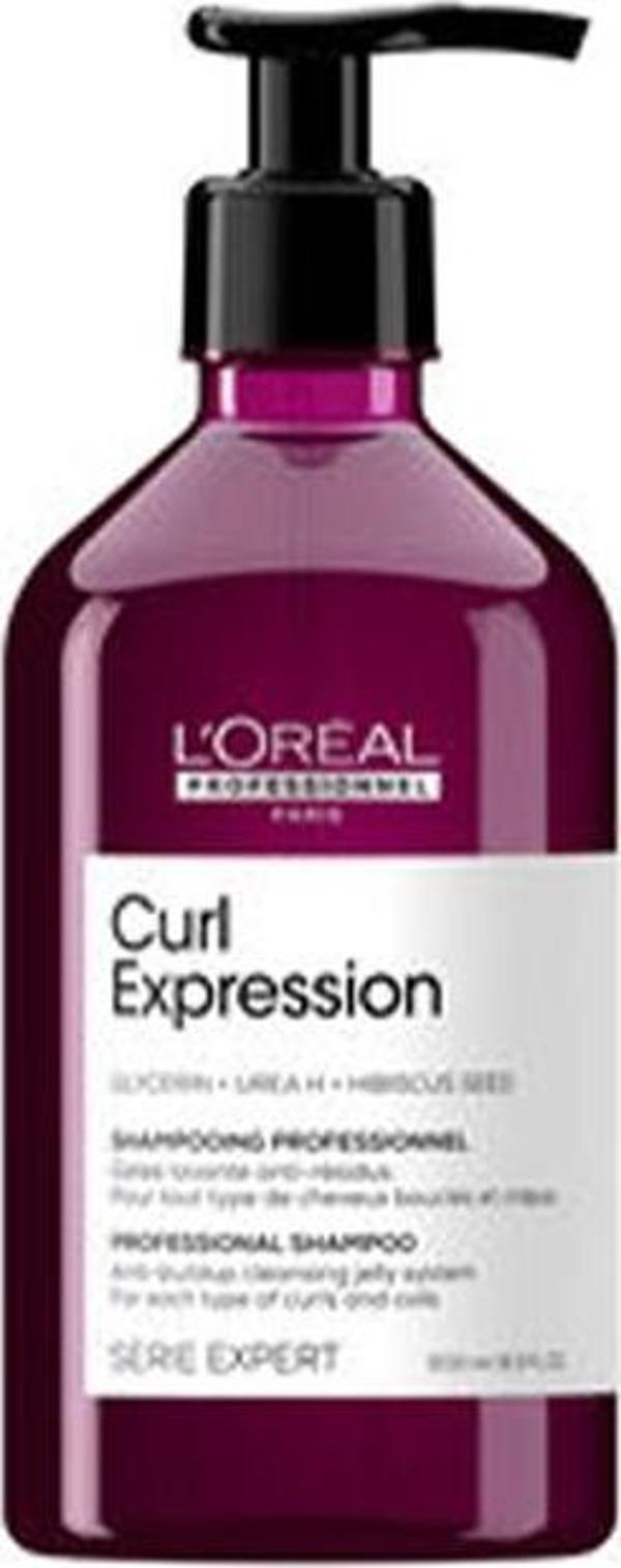 L'Oreal Professionnel Serie Expert Curl Expression Kıvırcık Saçlar İçin Birikme Önleyici Şampuan 500ml - Image 1