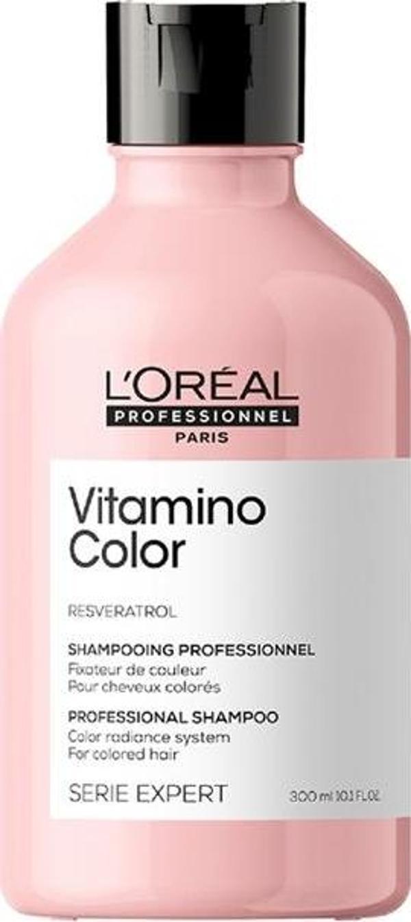 L'Oreal Professionnel Serie Expert Vitamino Color Boyalı Saçlar için Renk Koruyucu Şampuan 300ml - Image 1