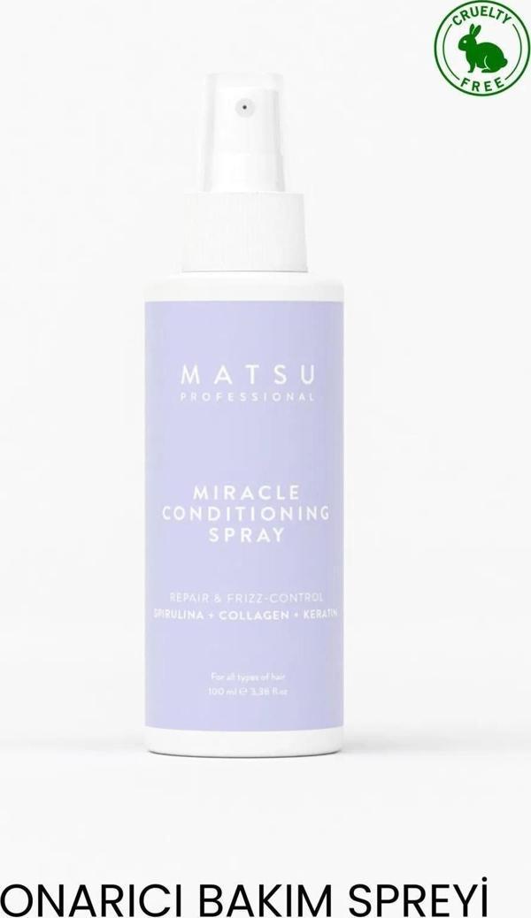 MATSU Miracle Biotinli Onarıcı Kolay Tarama Bakım Spreyi 100ml - Image 1