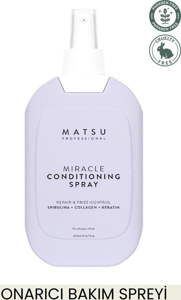 MATSU Miracle Biotinli Onarıcı Kolay Tarama Bakım Spreyi 200ml - Image 1