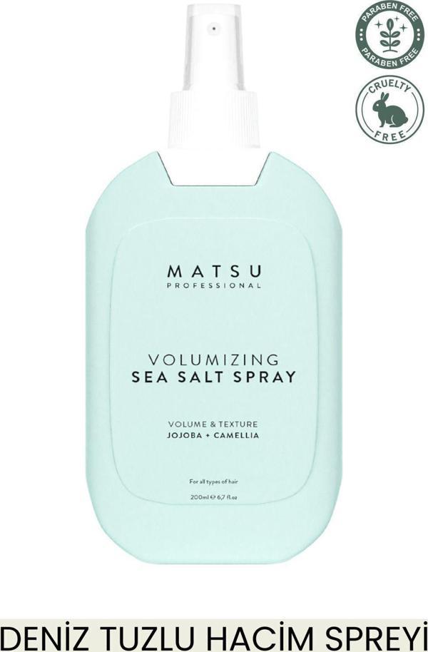 MATSU Volumizing Sea Salt Deniz Tuzu Etkili Hacim Spreyi 200ml - Image 1