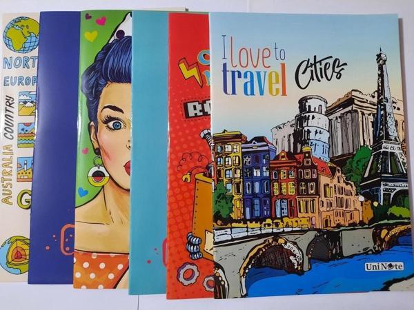 ÇINAR DEFTER 40 Yaprak Düz Çizgisiz Karton Kapak A4 Defter 2 Adet - Image 1