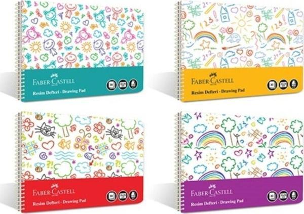 Faber-Castell Pp Plastik Kapak Resim Defteri 35x50 Cm 30 Yaprak - Image 1