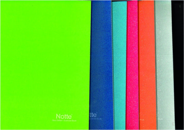 Notte A4 80 Yp Kareli Karton Kapak Defter - Image 1