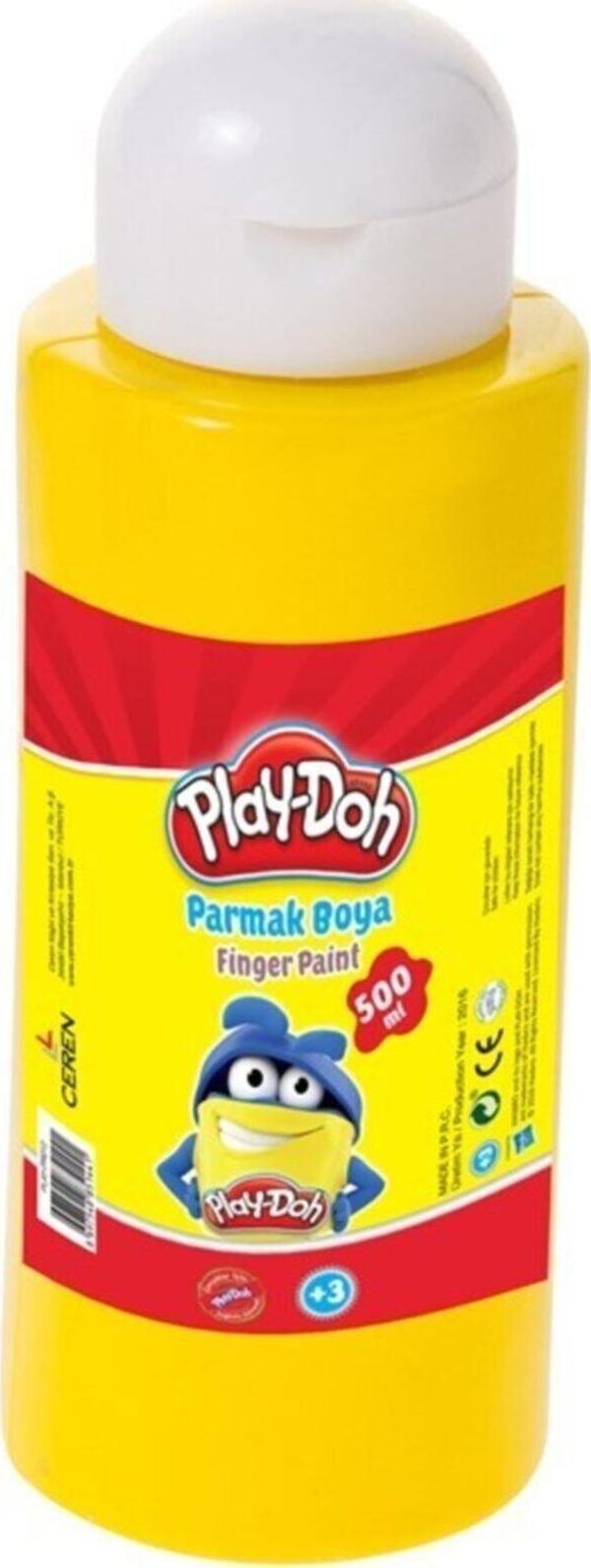 Play Doh Play-Doh Parmak Boyası 500 ml. SARI - Image 1