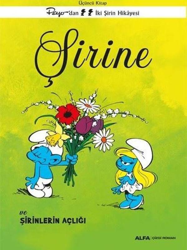 Şirine ve Şirinlerin Açlığı - Üçüncü Kitap - Peyo'dan İki Şirin Hikayesi - Alfa Yayıncılık - Image 1