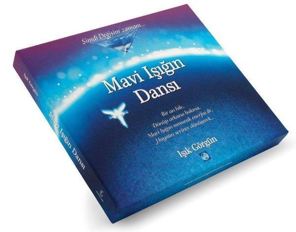 Mavi Işığın Dansı - Kutulu - Melek Kartı Destesi + Mavi Işık Kristali - Işık Terapi Yayınları - Image 1