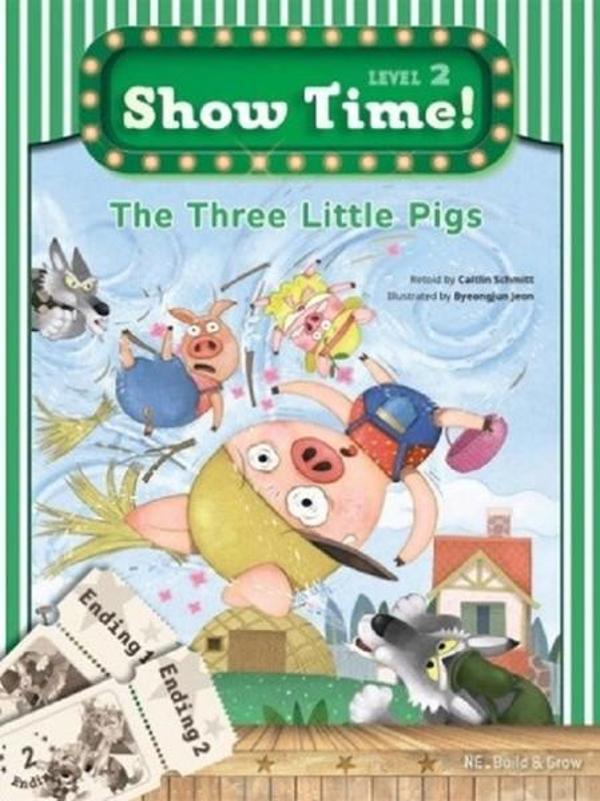 Show Time Level 2-The Three Little Pigs-Workbook - Build & Grow - Image 1