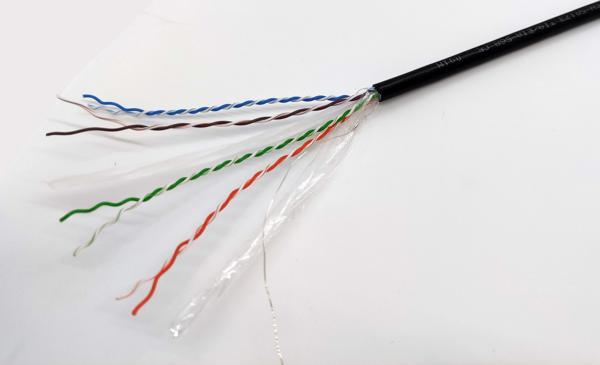 Beek Category 6 (Cat. 6) F-UTP Dış Mekan Data Kablosu&lt;br&gt;AWG 23&lt;br&gt;0.55BC&lt;br&gt;PE kı - Image 1