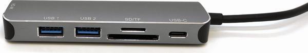 Beek USB Tip C Docking Station, 6 Port 6 in 1 USB Tip C Docking Station) - Image 1