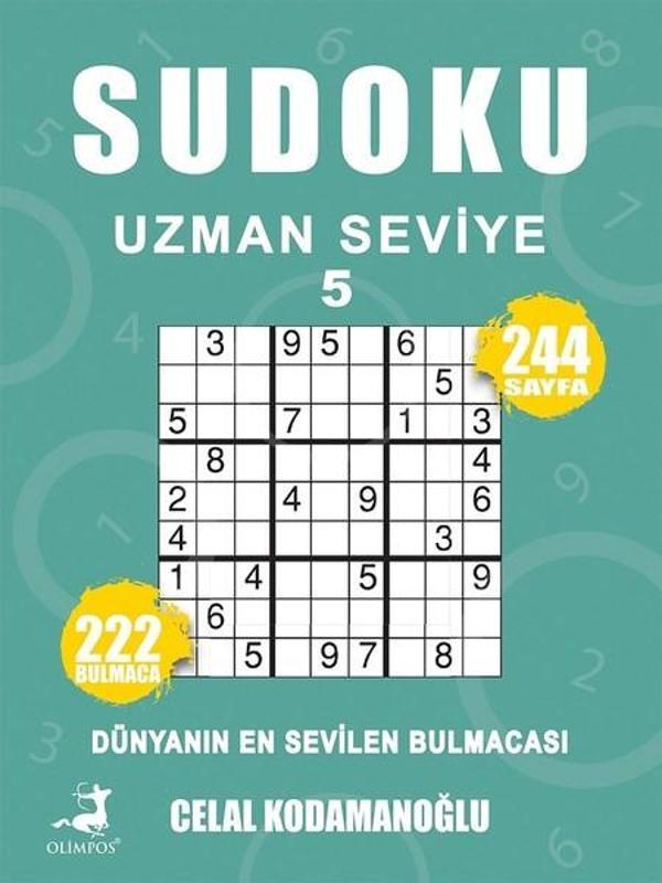 Sudoku Uzman Seviye 5 - Olimpos Yayınları - Image 1