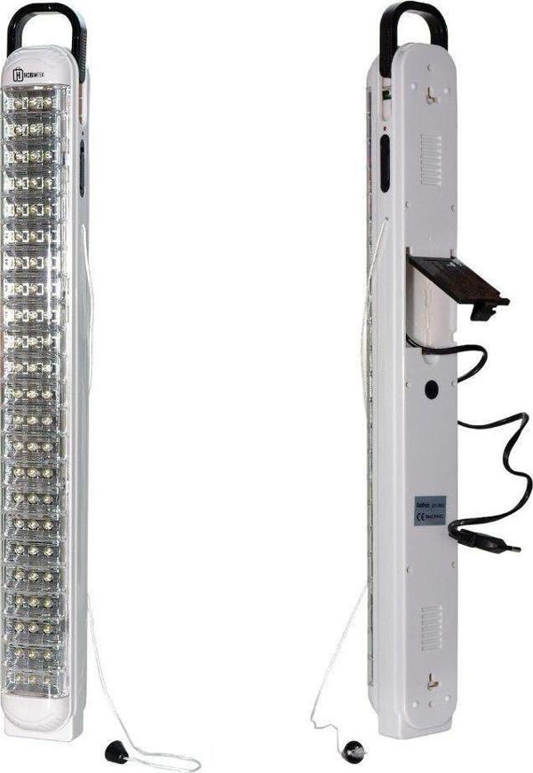 69 Led Şarjlı Işıldak Ledli Kamp Lambası Çift Akülü - Image 1