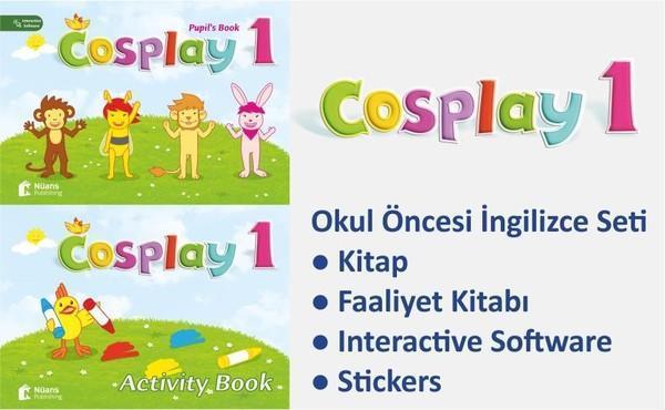 Cosplay 1-Okul Öncesi İngilizce Eğitim Seti - Nüans - Image 1