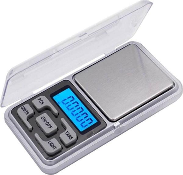 Dijital Hassas Elektronik Kuyumcu Cep Terazisi Tartı 500 Gr / 0.1 Gr - Image 1