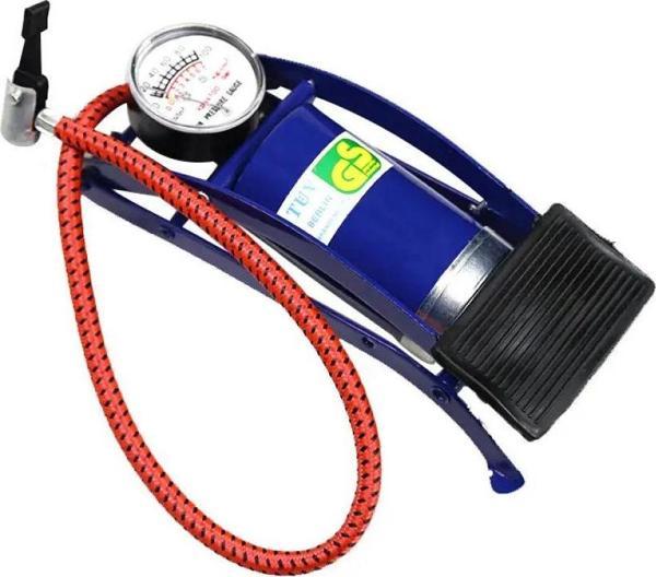 İnce Piston Araç Lastik Şişirme Göstergeli Ayak Pompası - Image 1