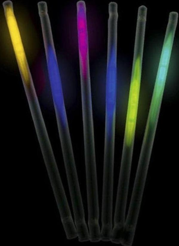 Karanlıkta Parlayan Glow  Fosforlu Pipet 3 Renk 3 Adet - Image 1