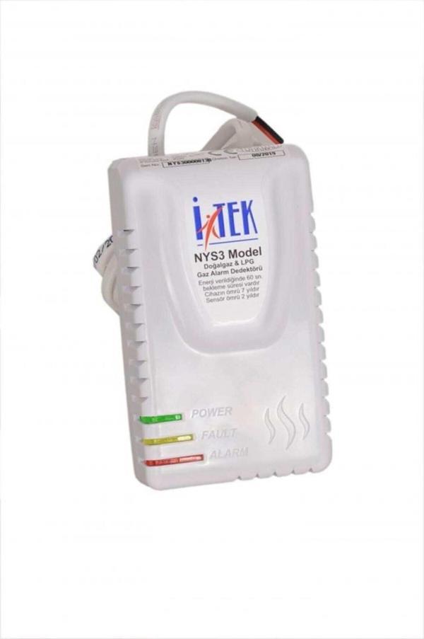 NYS3 Gaz Alarm Dedektörü (Doğalgaz & Lpg) - Image 1