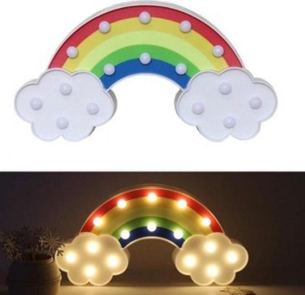 Led Işıklı Gökkuşağı Gece Lambası - Image 1