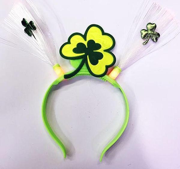 Led Işıklı Yanar Söner Yeşil Renk Oktoberfest Partisi Tacı 25x13 cm - Image 1