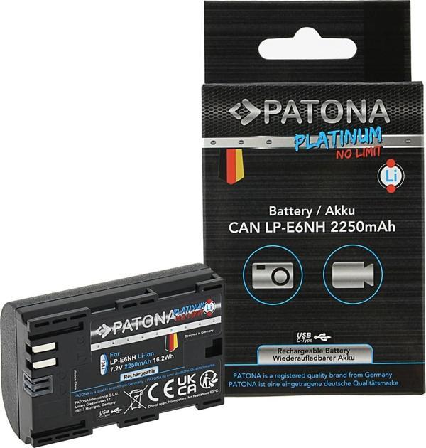 Patona Platinum LP-E6NH USB-C - Image 1