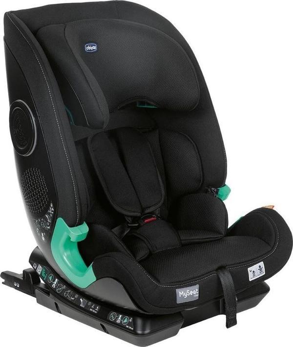 Chicco Myseat I-Size Oto Koltuğu Black Siyah - Image 1