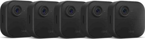 Blink Outdoor 4 (4. Nesil) Kablosuz HD Akıllı Güvenlik Kamerası - 5 Kamera Kit - Image 1