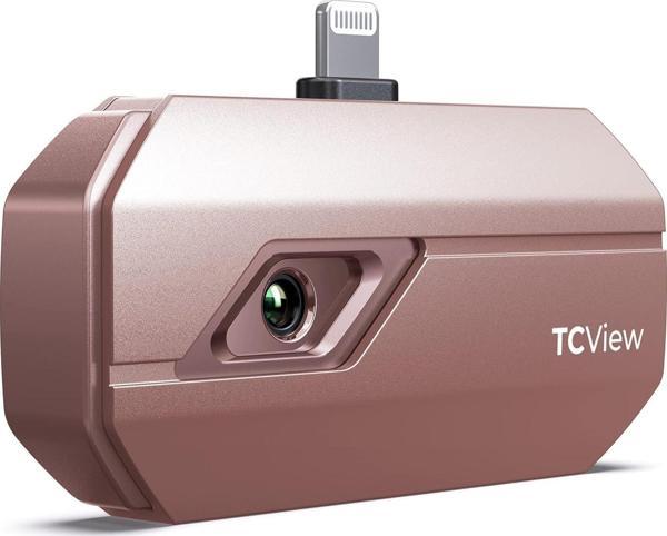 TOPDON TC002 iOS için Termal Kamera 256 x 192 IR Yüksek Çözünürlük - Pembe - Image 1