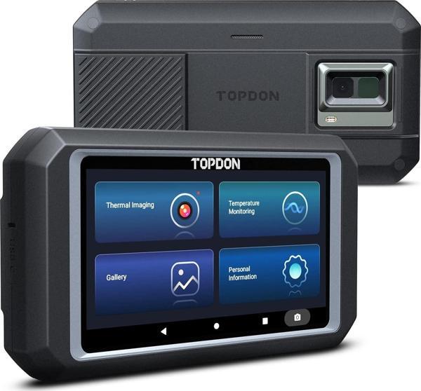 TOPDON TC003 Termal Kamera, 256x192 IR Yüksek Çözünürlüklü Çift Kamera - Image 1