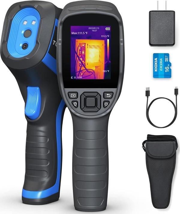 TOPDON TC005 Çift Kameralı Termal Kamera 256 x 192 IR Yüksek Çözünürlüklü - Image 1
