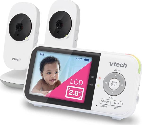 VTech VM819-2 Video Bebek Monitörü - 19 Saat Pil Ömrü - 2 Kamera - Image 1