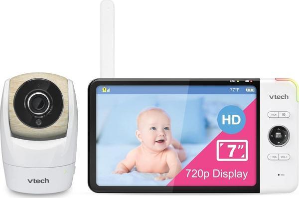 VTech VM919HD Pil Destekli Video Monitörü - 15 Saat Video Akışı, 7 Inc - Image 1