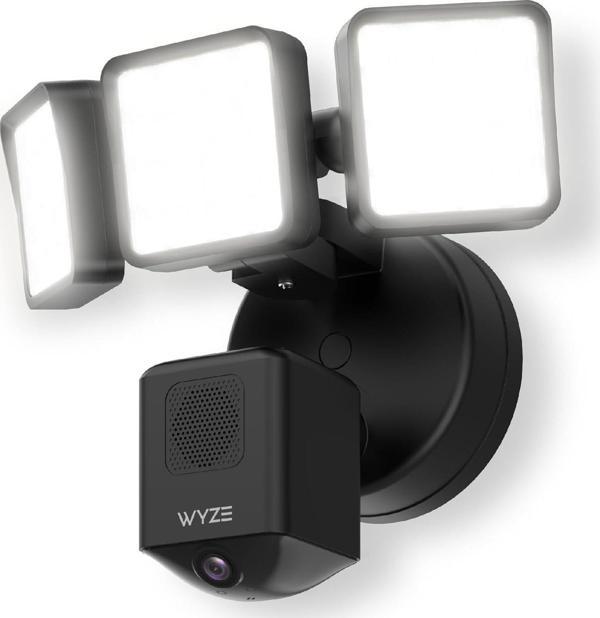 Wyze Floodlight Camera Pro, 2K HD Dış Mekan Güvenlik Kamerası - Siyah - Image 1