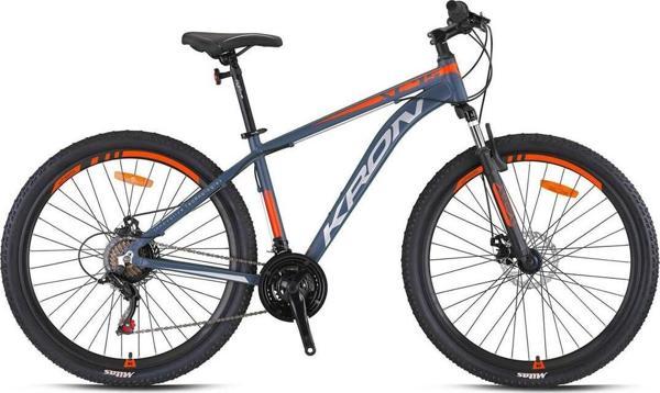 Kron Xc 75 - 26" Mtb - 15' - 21 Vites - M.Dısc - Mat Gri - Neon Turuncu - Gri - Image 1