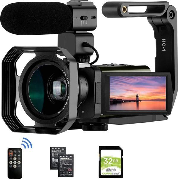 ORDRO AX65 WiFi UHD Video Kamera 3.5 Inc IPS Dokunmatik Ekran - Image 1
