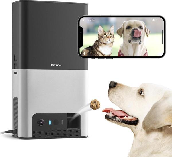 Petcube Bites 2 Wi-Fi Evcil Hayvan Kamerası, Otomatik Mama Kabı - Image 1