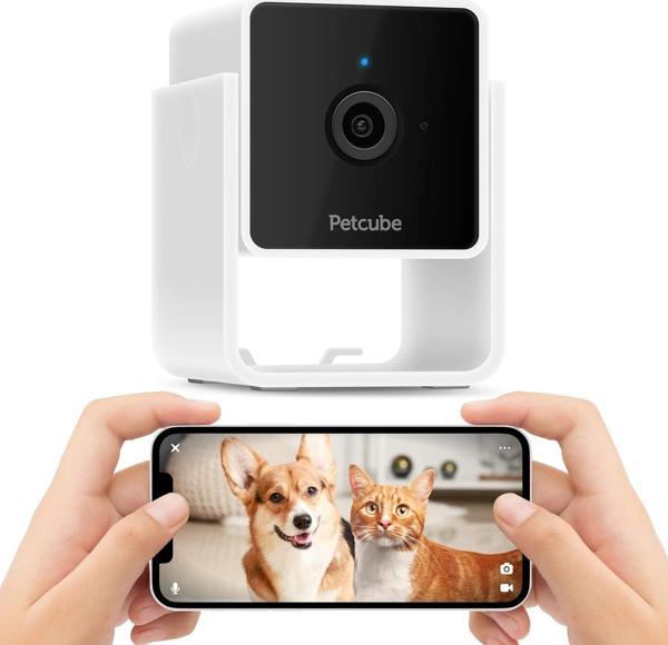Petcube Cam İç Mekan Wi-Fi Evcil Hayvan ve Güvenlik Kamerası - Telefon App - Image 1