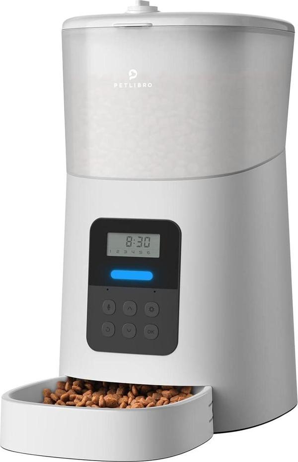 PETLIBRO Otomatik Kuru Mama Kabı 6L - Zaman Ayarlıdır - Gri - Image 1