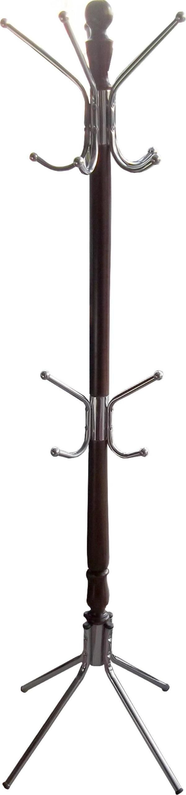 Askılık 18137 Bambu Metal Model DEMONTE nature parlk Ceviz Boya Dekoratif El Yapı - Image 1