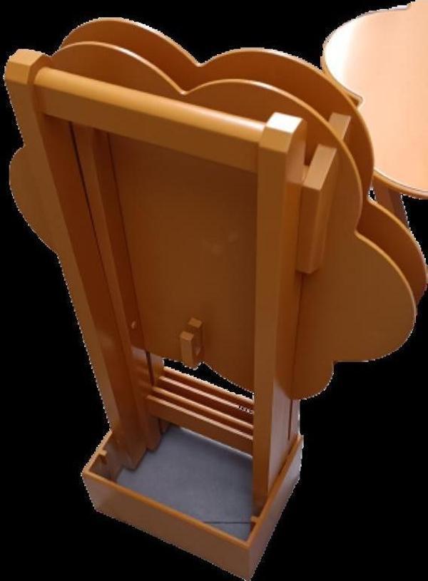 Çanta Zigon 90116 Papatya Dörtlü Model Ahşap Mdf Hardal Renk Uyumu El Yapımı - Image 1
