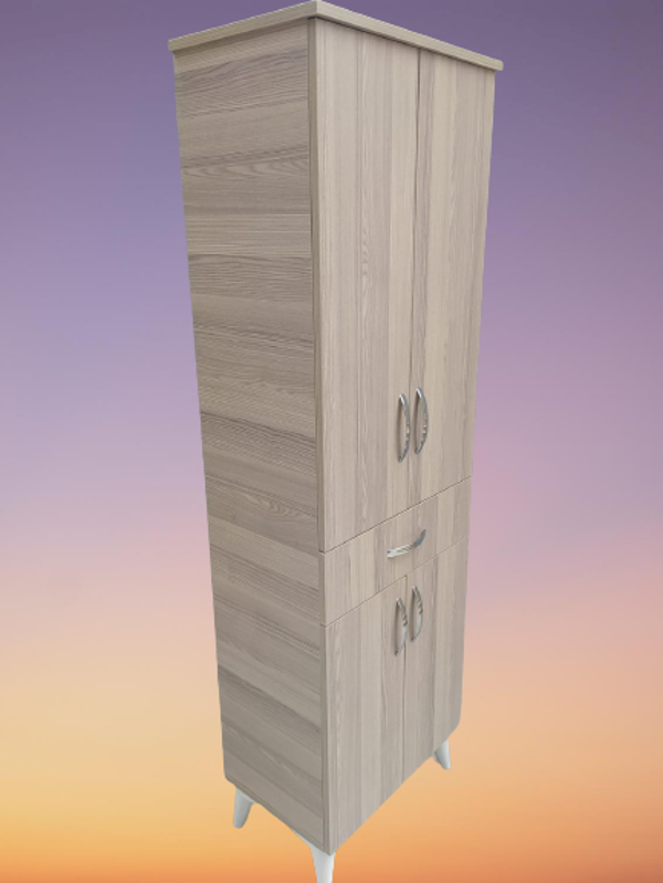Çok Amaçlı 18182 Dolap CORDOBA Model Hard Parlak Suntalem 180  Demonte El Yapım - Image 1