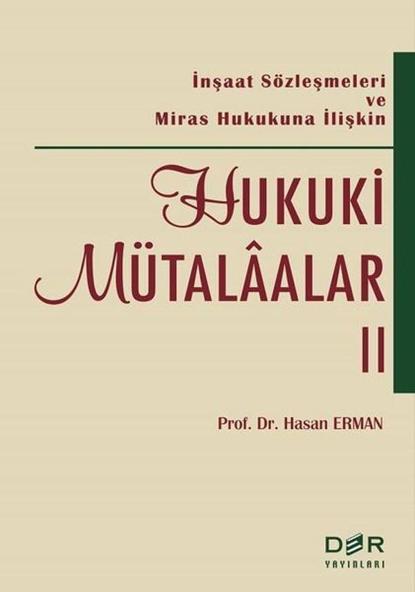 Hukuki Mütalaalar 2 - Der Yayınları - Image 1